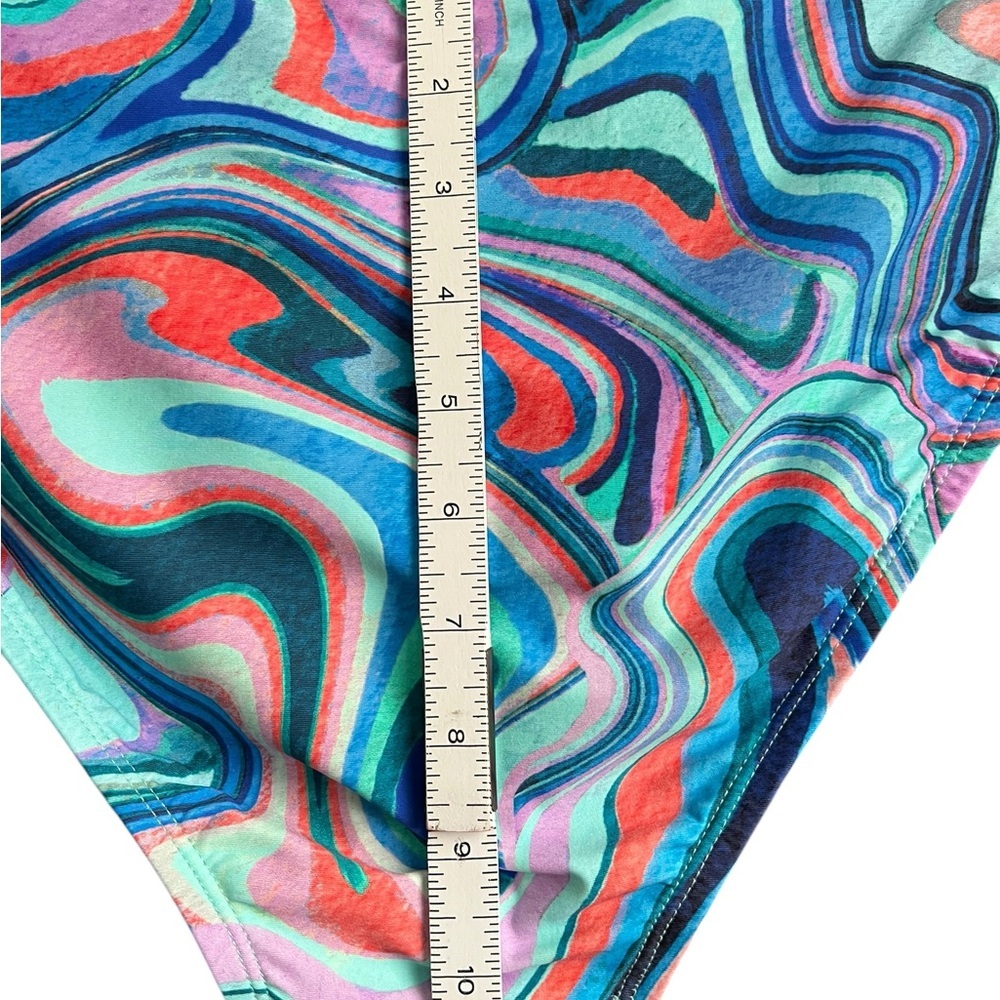 NEW LA BLANCA Colorful Swirl Women's Bikini Bottom - Picture 4 of 6
